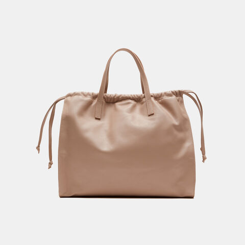 Bolso Shopper De Piel, Desnudo Bolso Shopper De Piel, Desnudo